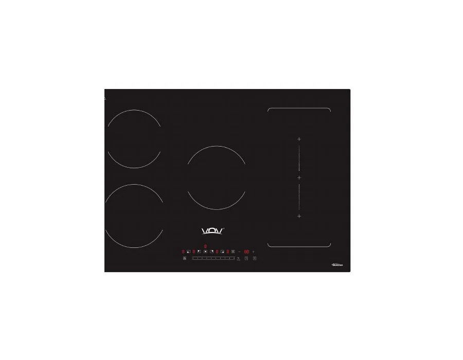 VOV VIC-77574H1-25BLK 74 cm Built-in Induction Hob