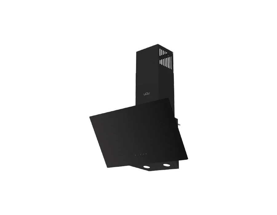 VOV VDG60001MGBLK 60 cm Mono-glazed Cooker Hood