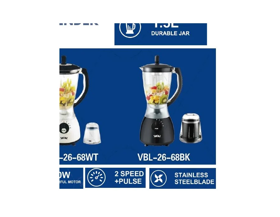 VOV VBL26-68 2-in-1 Blender and Dry Mill