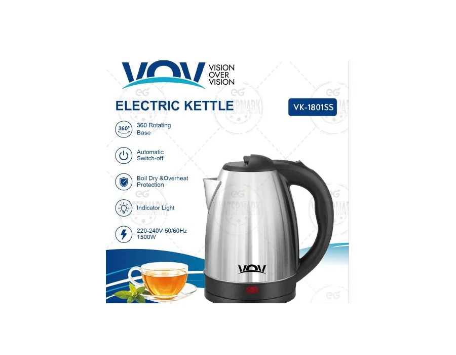 VOV VK-1801SS 1.8 L Electric Kettle
