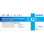 SARS-CoV-2 Antigénová súprava /koloidné zlato/ určená na samodiagnostiku, Goldsite CG123005, 5 ks